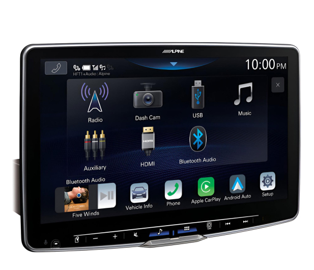 Alpine LX-F115D 11" 1-DIN CarPlay + Android Auto - 1324160 - zdjęcie 2